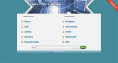 Desktop Screenshot of connecttocare.com